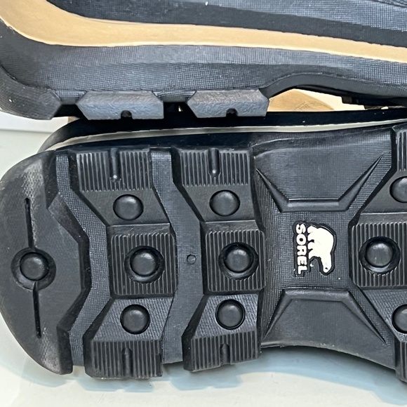 Sorel Buxton Pull On Waterproof Winter Boots, Tan And Black, 200g, Mens 9, EUC - Picture 15 of 16